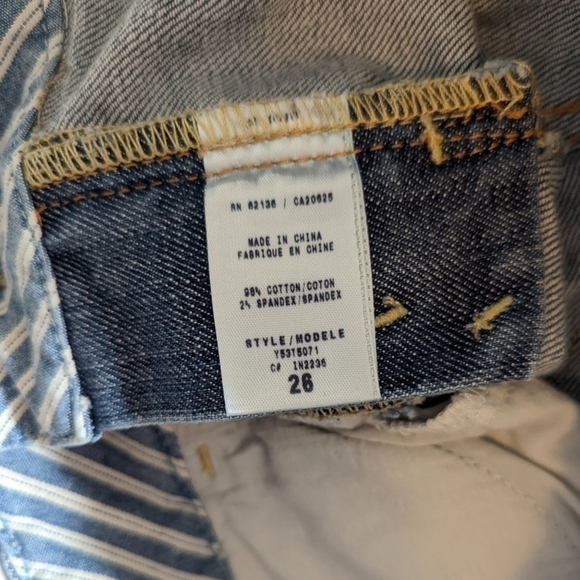 Guess Low-Rise Distressed Bootcut Jeans with Braided Detail Size 26 - Picture 8 of 9